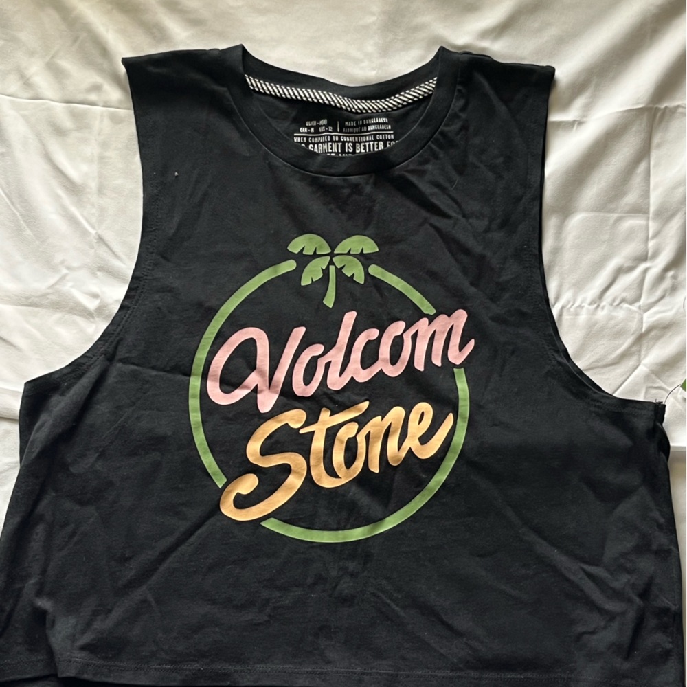 VOLCOM WOMENS GRAPHIC TANK TOP
